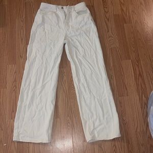 Dazy wide leg whiteish cream color sz small